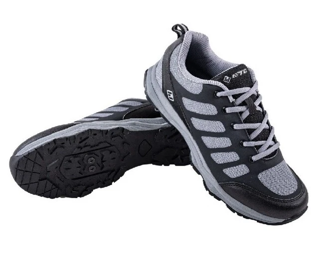 ETC CTX20 Commute and Trail Cycling Shoe, Biking, Black and Grey size UK 8 EU 42