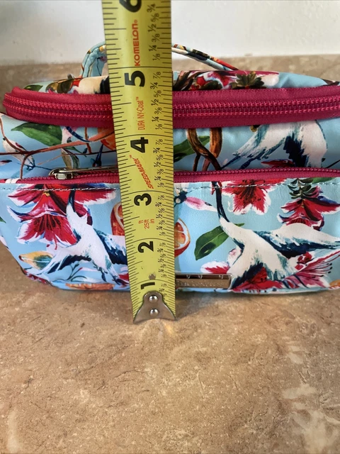 samantha brown to go cosmetic organizer tropical nwot HTF 8