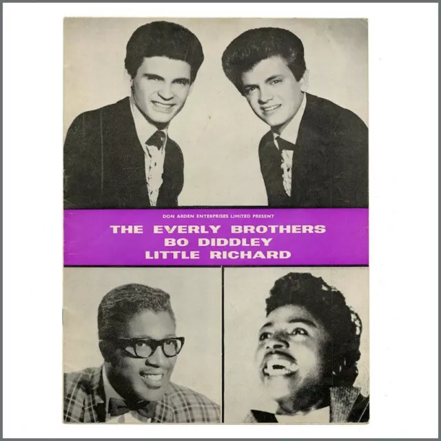 Rolling Stones/The Everly Brothers/Bo Diddley 1963 Souvenir Tour Programme (UK)