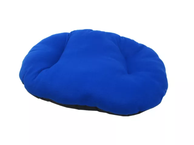 New!!!  Medium Blue Fleece Dog /  Cat Bed Cushion To Put In Bottom Of Basket