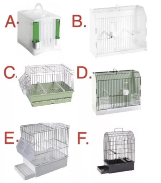 Bird Travel transport Carry Cage / Box For Finch Canary Budgie In Options