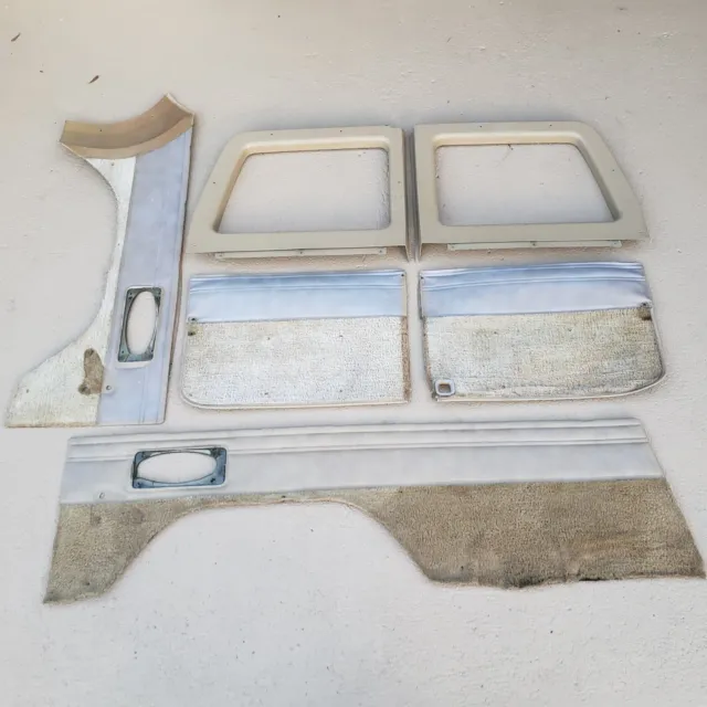 OEM 1981-1988 Chevrolet GMC Suburban Tan Lower Rear Quarter & Cargo Door Trim