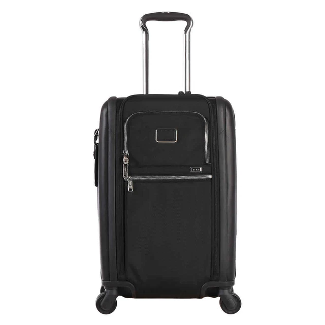 Tumi Alpha 3 International Dual Access 4-Wheel Carry-On - Black Chrome