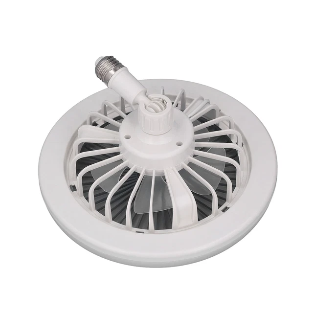Small Ceiling Fan With Light Remote Control E27 Lamp Holder Fan 85265V