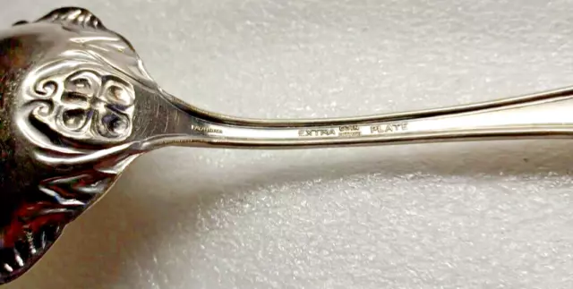 Extra coin deals silver plate spoon