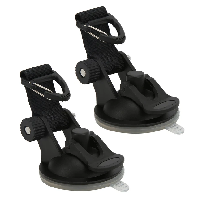 Camp 2Pcs Suction Cup Securing Hook Side Awning Anchor Car Tent Suction Cup