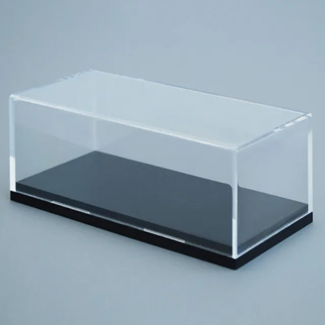 1PC Acrylic Display Case fit for 1:64 Mini Size Dust proof Clear Box Cabinet
