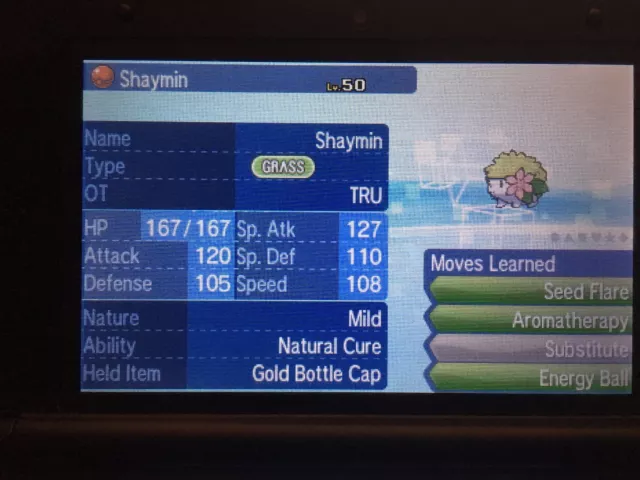 ✨ SHINY 6IV SHAYMIN ✨ Pokemon XY ORAS + Ultra Sun and Moon 3DS - Event  Mythical