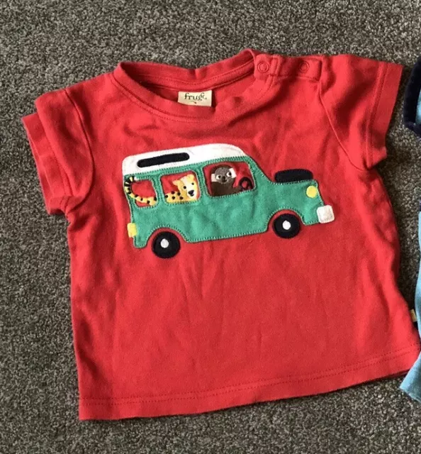 Boys Frugi T-shirt 6-12 Months