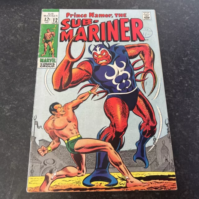 Marvel Comic Sub Mariner 12 Vol 1