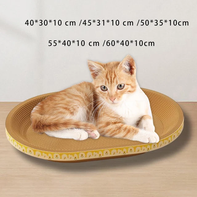 Corrugated Paper Cats Scratcher Wear Resistant for Kitty Kitten Indoor Cats