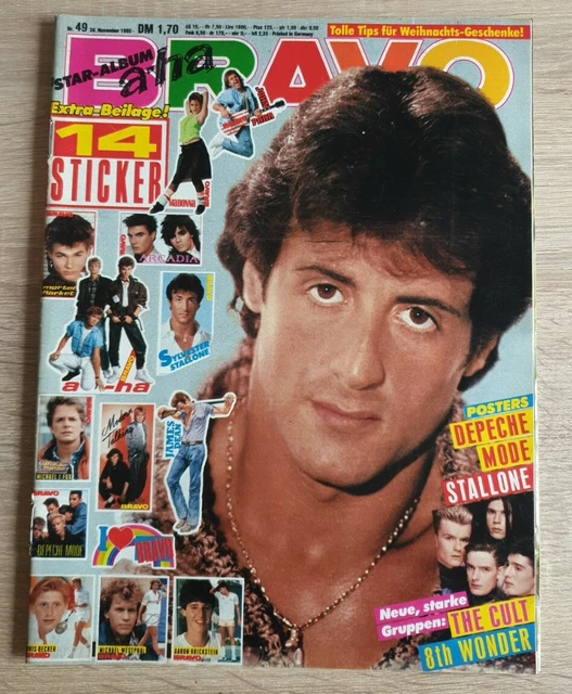 Bravo 49/1985 - a-ha - Dieter Bohlen - Depeche Mode - Propaganda - Sheila E.