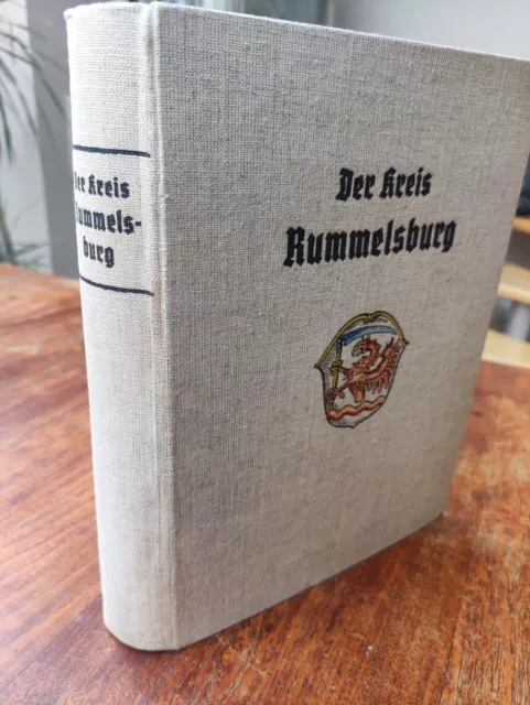 Preußen Der Kreis Rummelsburg Saunier Stettin 1938 Ost Pommern Heimatbuch jh
