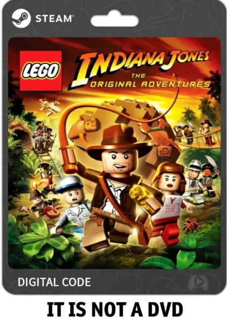 LEGO Indiana Jones The Original Adventures Steam PC Digital Key | INSTANT SEND!