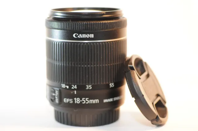 Canon EF-S STM 18-55mm 3.5-5.6 IS lens for Digital EOS Rebel T8 T7 80D 70D 90D