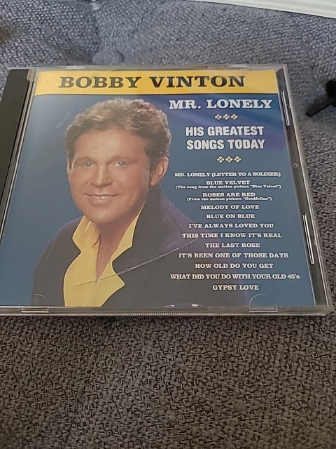 BOBBY VINTON MR Lonely His Greatest Songs Today CD Music 1991 Curb