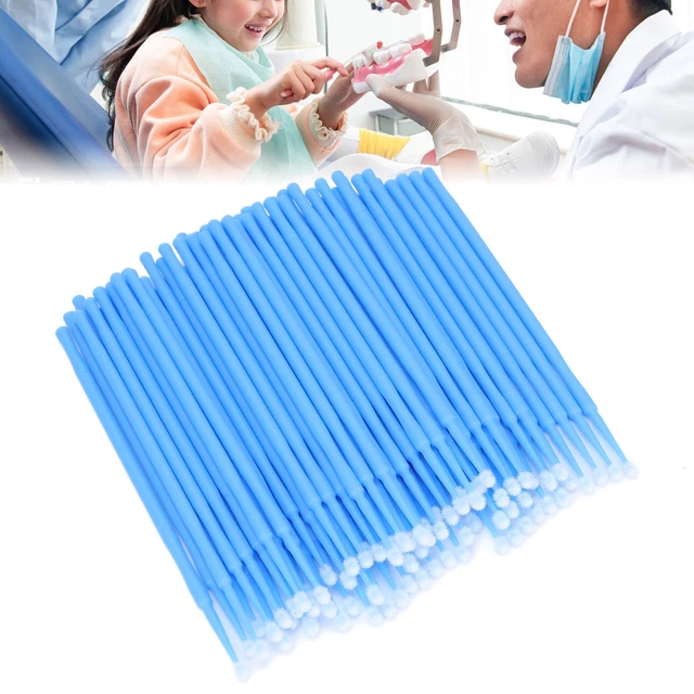 100pcs Micro Applicator Brush Disposable Unique Design Portable Compact Dent Dso