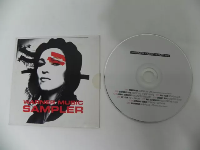 Madonna - Warner Music Sampler / KOREA Promo Only CD V/A