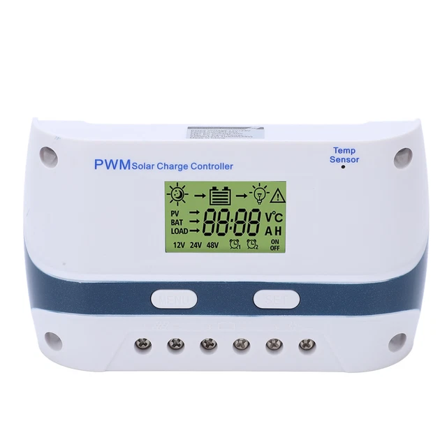 Solar Charge Controller IP32 Waterproof LCD Solar Panel For