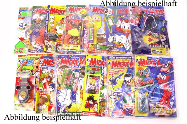 Micky Maus Magazin Heft Mickey Mouse mit Beilage Giveaway Kindergeburtstag 20Stk