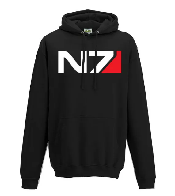 Mass Effect  N7 Logo Adults Hoodie