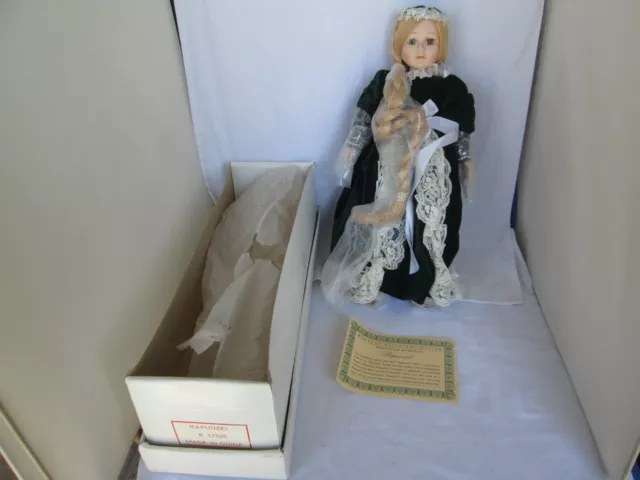 Rapunzel Doll  Baronet Guild Collection Duck House Porcelain With COA & Box