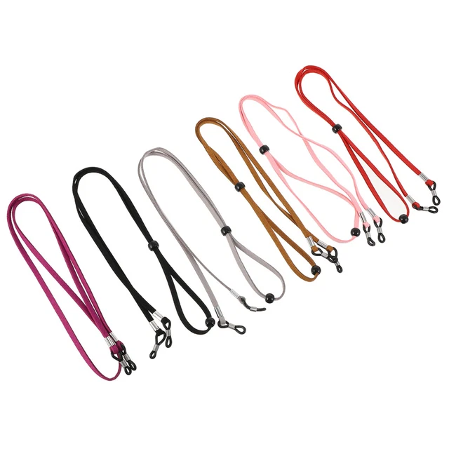 6 Pcs Glasses Neck Strap Adjustable Glasses Lanyard Eyeglass Lanyard Sports