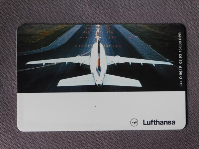 O 991 P 09.93 MINT Ongebruikt Duitsland - LUFTHANSA  opl 15000