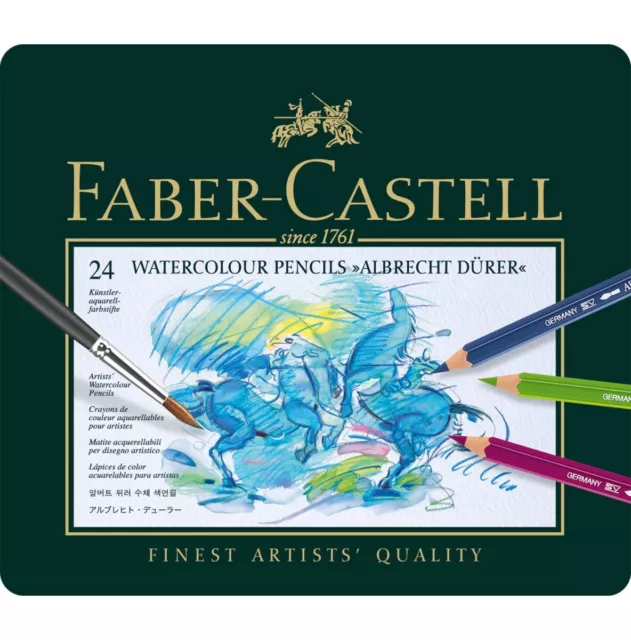 FABER-CASTELL Künstleraquarellfarbstifte Albrecht Dürer 24 Farben