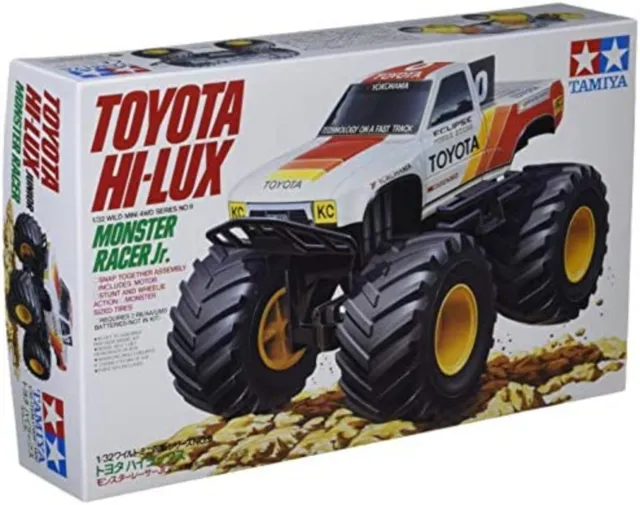 Tamiya Wild four wheel drive mini series No.09 Hilux Monster Racer Jr. model kit
