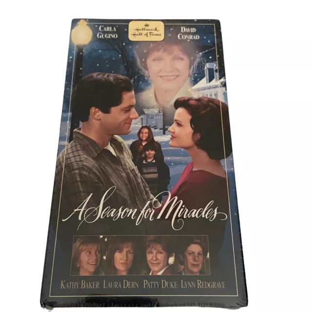 New A Season for Miracles (1999-VHS) Christmas Drama Patty Duke Carla Gugino