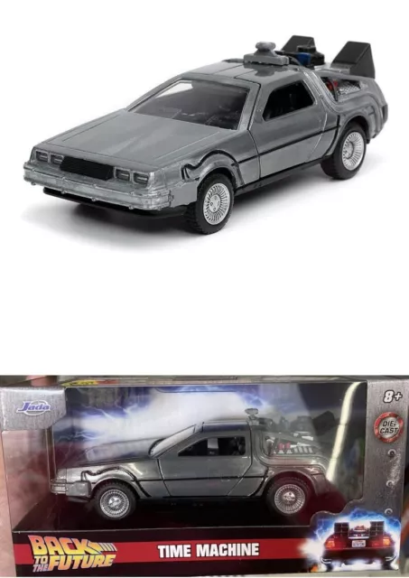 DeLorean Retour vers le Futur/Back To The Future Time Machine 1/32 JADA  Neuf