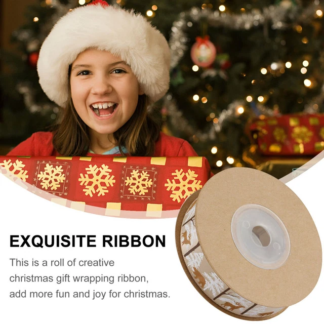 3x Urlaub Haar Bögen Band Weihnachten Geschenk Band Weihnachten Haar Bögen, 9