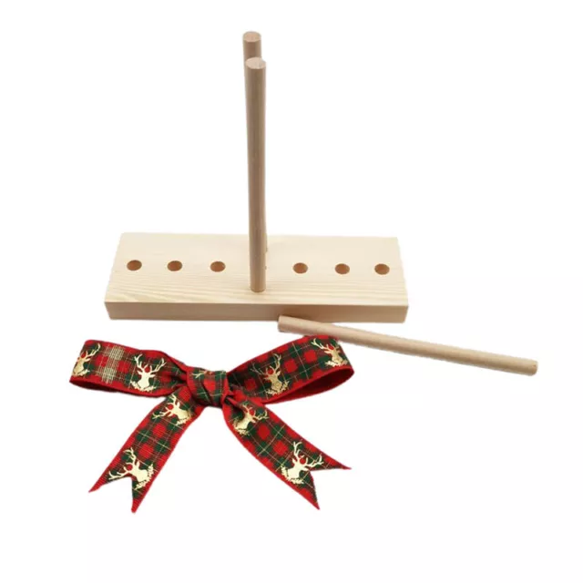 Wood Bow Making Tools Ribbon Maker Wooden Garland Bow Making ToolsLOQZ 3