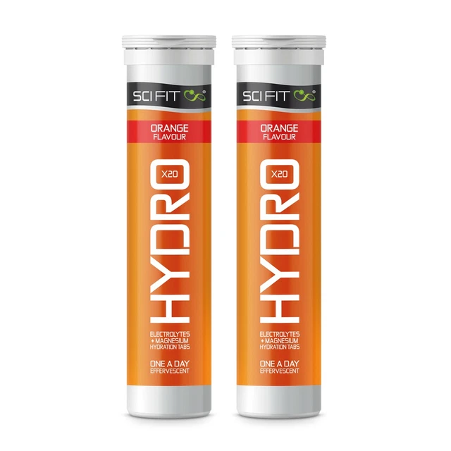 SCI FIT® HYDRO Electrolyte Orange Effervescent Tablets (20 Tablets) Hydration £0.99 PicClick UK