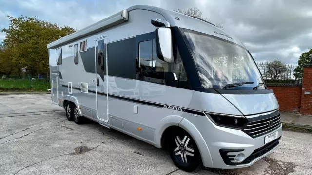 Adria Sonic Supreme 810SC Motorhome 2018 Rear Island Bed 4 Berth 4 Seat Belts