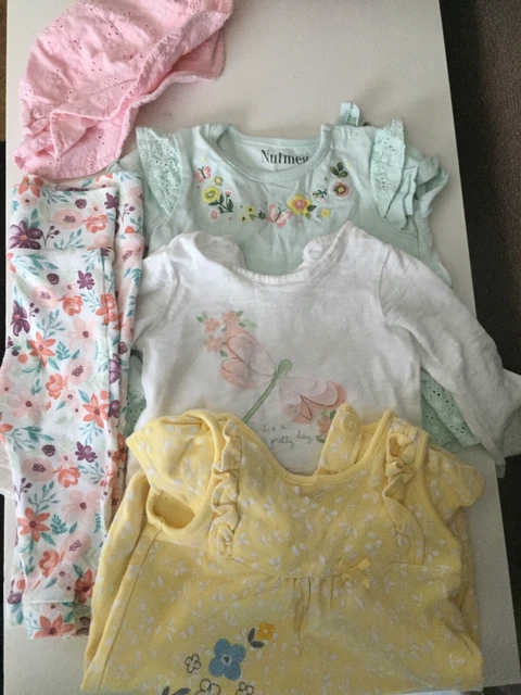 6-9 Months Baby Girl Clothes Bundle