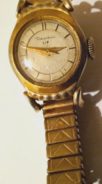 Montre ROLYS Fenix à Réparer - Mécanique, 15 Rubis, Boîtier Doré 32 Mm - Années 1950