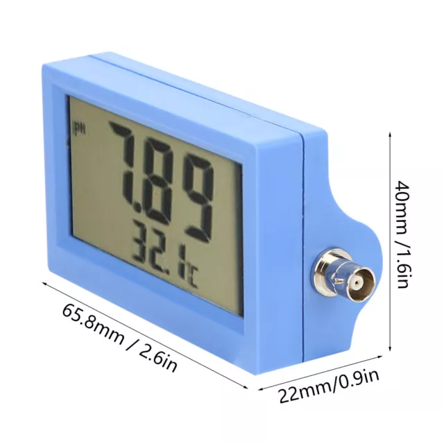 Mini On Line PH Temperature Monitor Water Quality Tester 220V For Swimming Pool