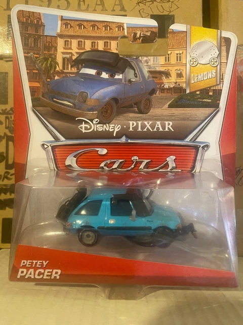 DISNEY CARS 2 Petey Pacer With Torch Lemons 2013 Mattel 1:55 *Non