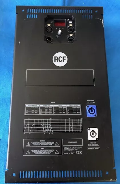 Amplificatore completo RCF SUB 9004-AS 2800Watt con PASCAL M-PRO2