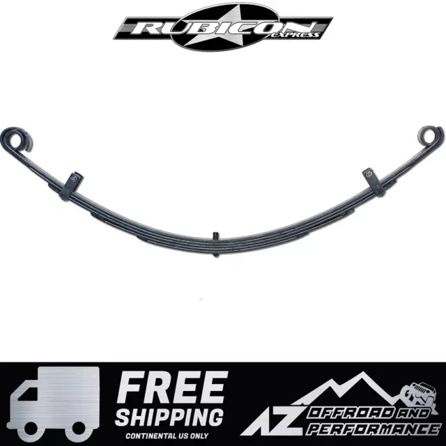 Rubicon Express 2.5" Lift Rear Standard Leaf Spring For 87-95 Jeep Wrangler YJ