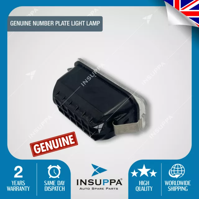 Number Plate Light Lamp Fits Ford Focus Mondeo Transit Tourneo Custom Genuine