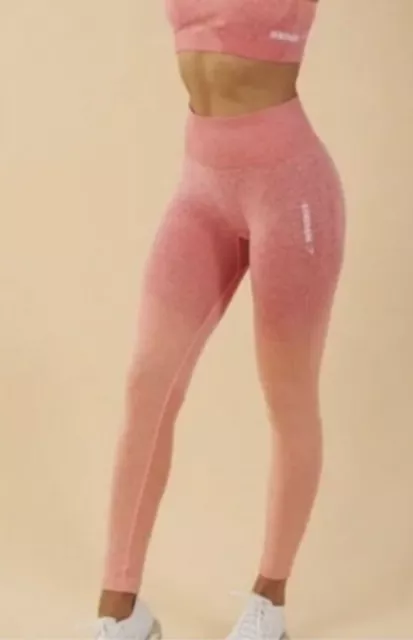 Gymshark ombre peach coral top