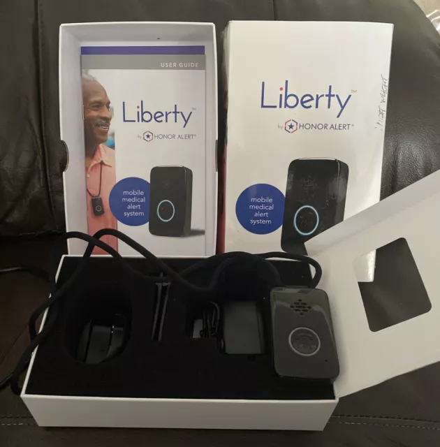 Sistema de alerta médica móvil Liberty by Honor LTE VZW QV063Z Black Belle