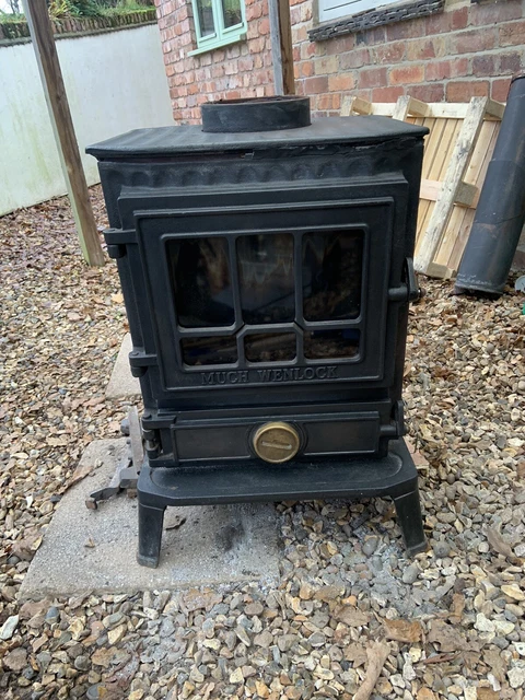 AGA COALBROOKDALE MUCH Wenlock Multifuel Boiler Stove/ Wood Burner/ Log  Burner £400.00 - PicClick UK