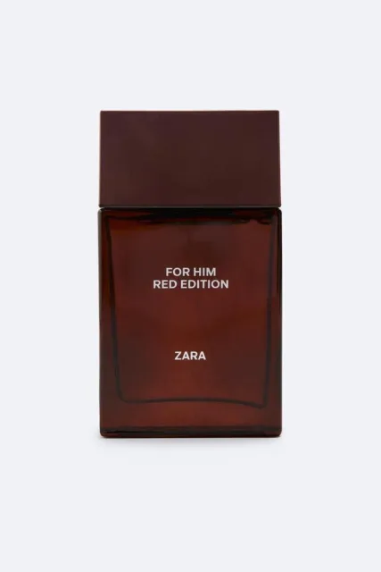 ZARA POUR LUI RED EDITION EAU DE PARFUM 100ML (3.38 FL OZ) Scellé tout neuf