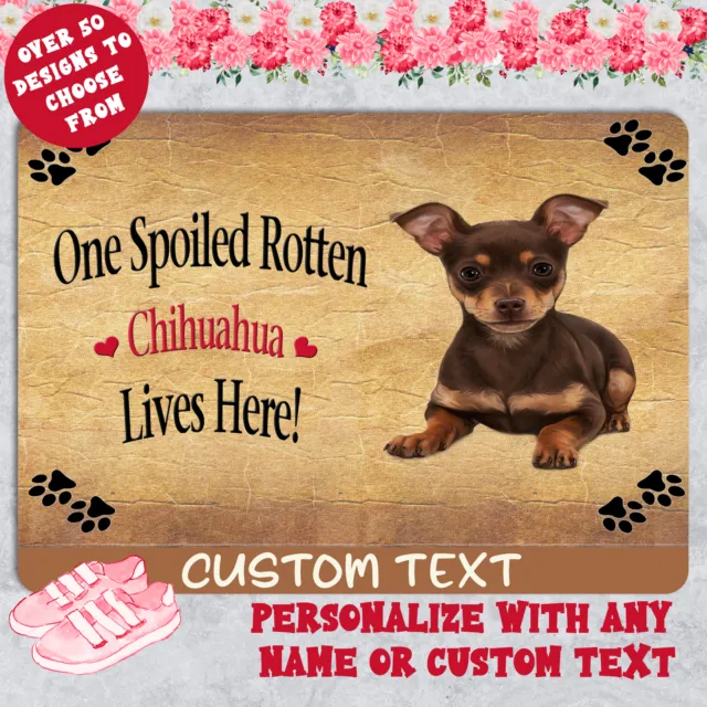 Chihuahua Dogs Area Rug and Runner Personalized Indoor Many Designs NWT NEW
