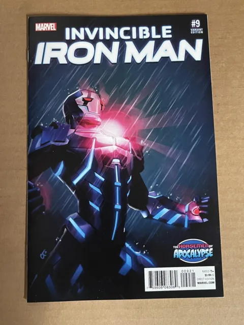 Invincible Iron Man #9 Variant First Print Marvel Comics (2015) Riri Williams