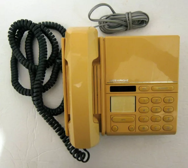 CODE-A-PHONE MODEL 1950 - Missing DC Adapter - For Parts/Repair